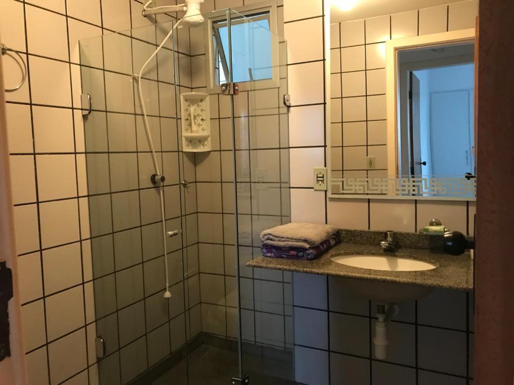 Apartamento Pe Na Areia E Aguas Tranquilas No Centro De גוארפארי מראה חיצוני תמונה
